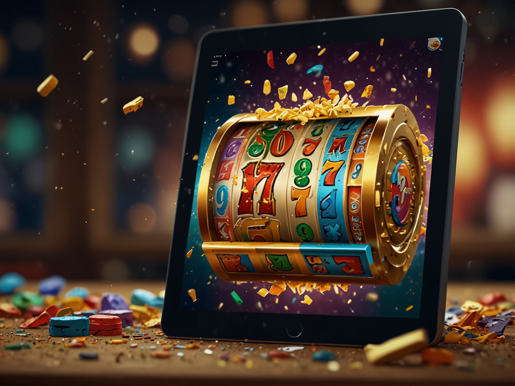 New games image with launch graphics